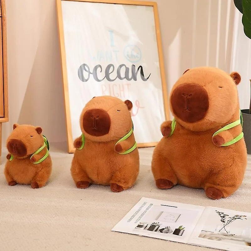 Begleri Capybara Plush Toy, Cute Capybara Stuffed Animals Capybara Stuffed Toy,soft Capybara Plush Pillow Brown Capybara Plush Doll 23cm9inch