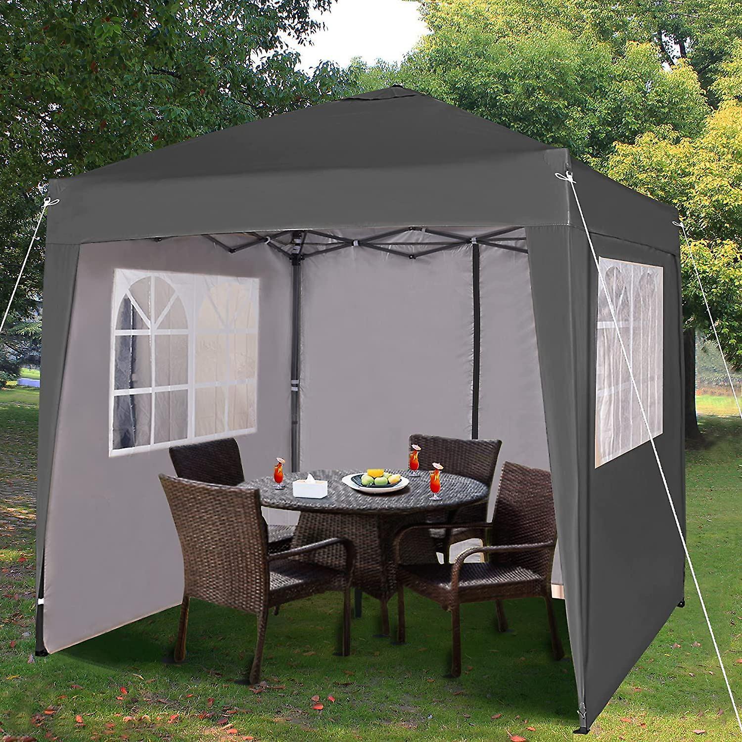 mcc direct Mcc Premier 2X2m Pop-up Gazebo waterproof coating layer WS GREY