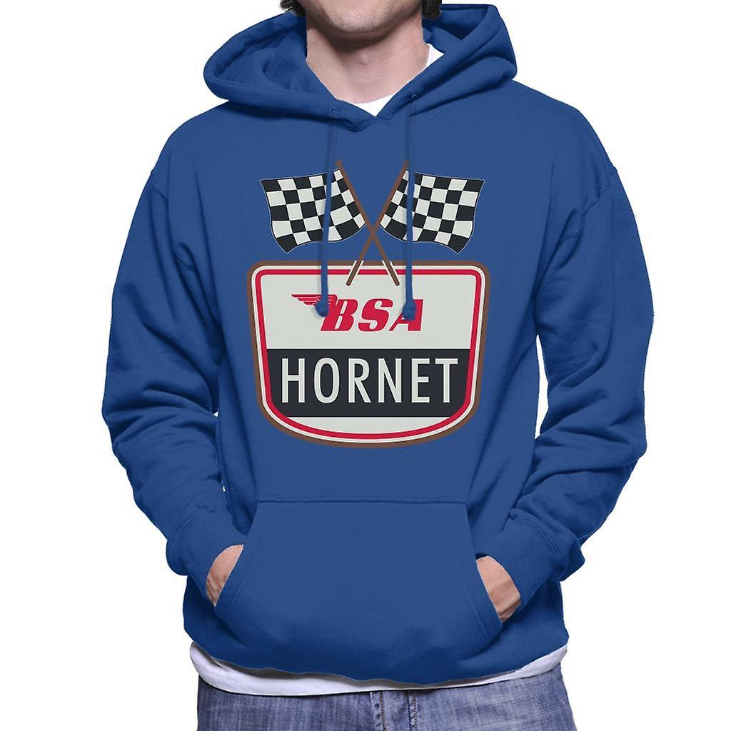 BSA Hornet Men's Hooded Sweatshirt Royal Blue X-Large