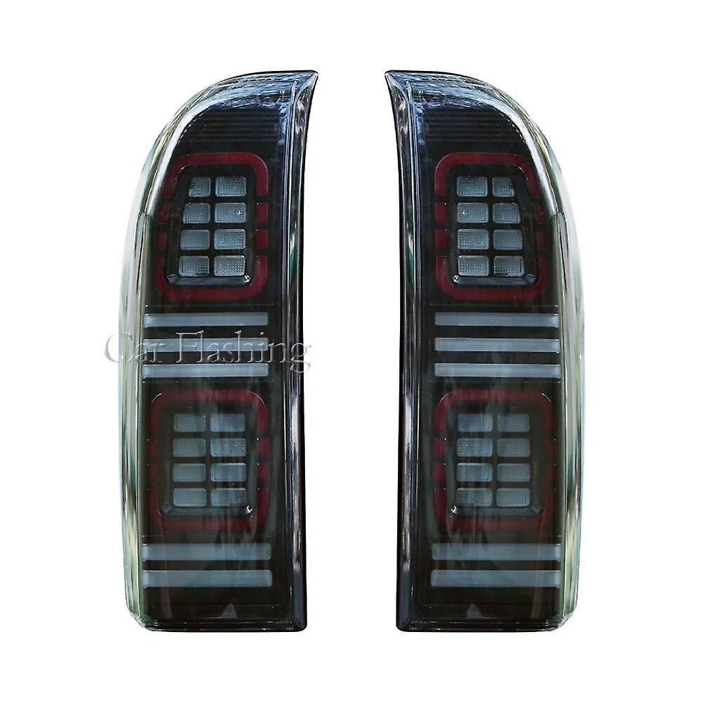 Scitoo Car Assembly Tail Light Rear Turn Signal Light Brake Lamp For Nissan Patrol Y61 Gu 2005 2006 2007 2008 2009 2010 2011 2012-2022 Smoke CHINA