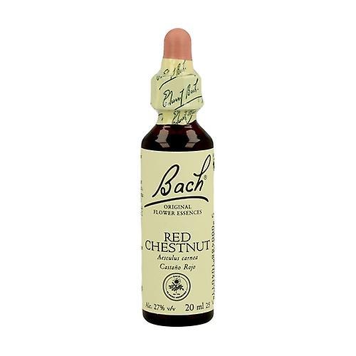 Bach Flower Essences 25 - Red Chestnut 20 ml of floral elixir