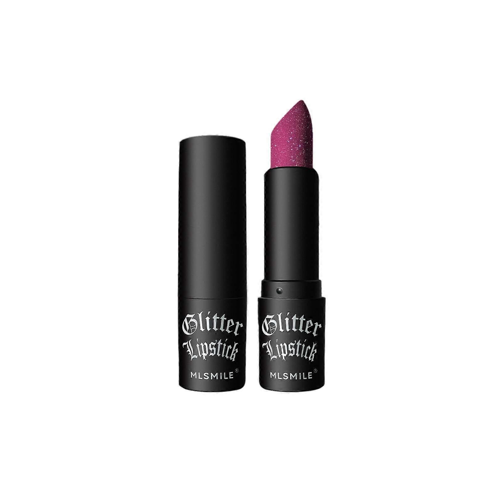 unbrand Glitter Lipstick Diamond Metal Glitter Matte Lipstick Durable Lipstick Matte Lipstick Lipstick A