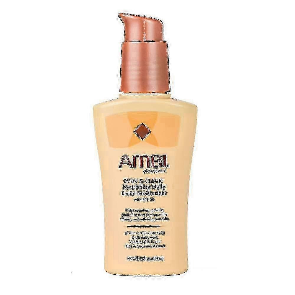 Ambi Even & Clear Daily Facial Moisturizer With Spf 30, 3.5 Oz