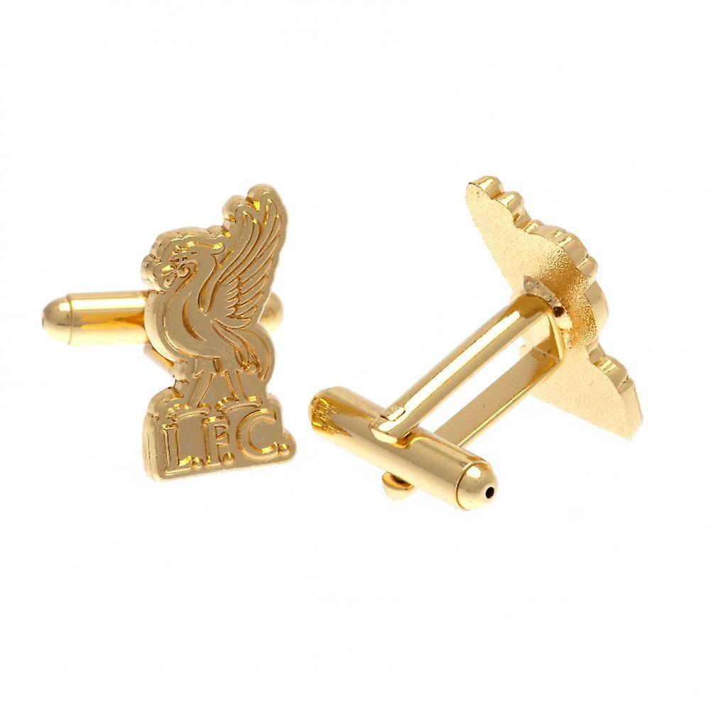 Liverpool fc gold plated cufflinks lb