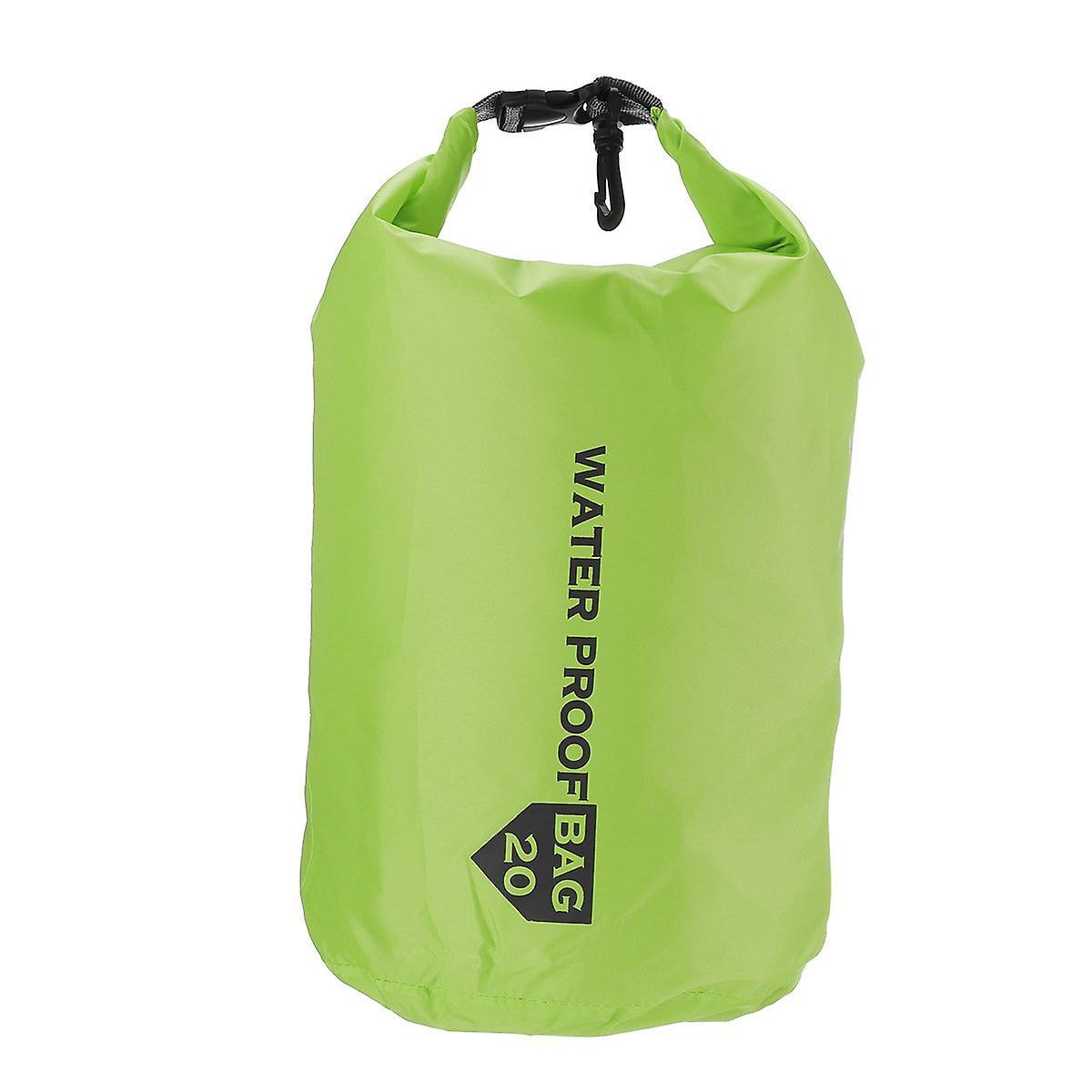 GreenZech Waterproof storage bag for kayak canoeing camping travel Green 40l