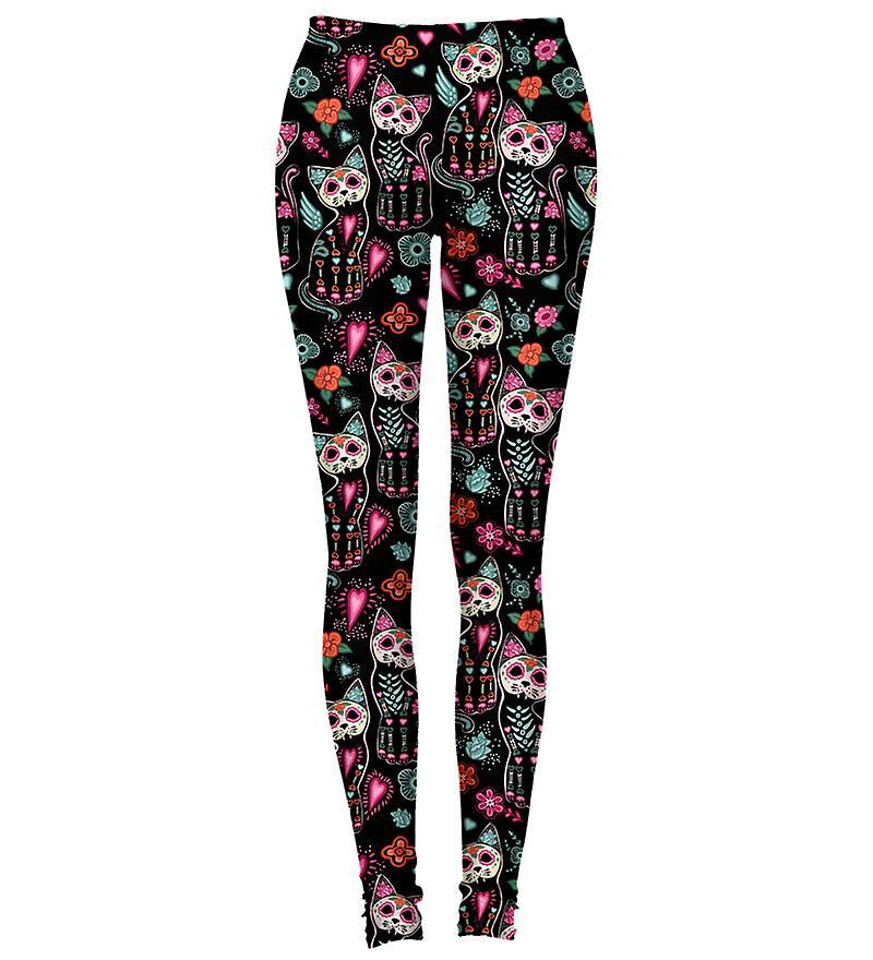 Mr Gugu & Miss Go Mr. Gugu Miss Go Cat skeleton Leggings L