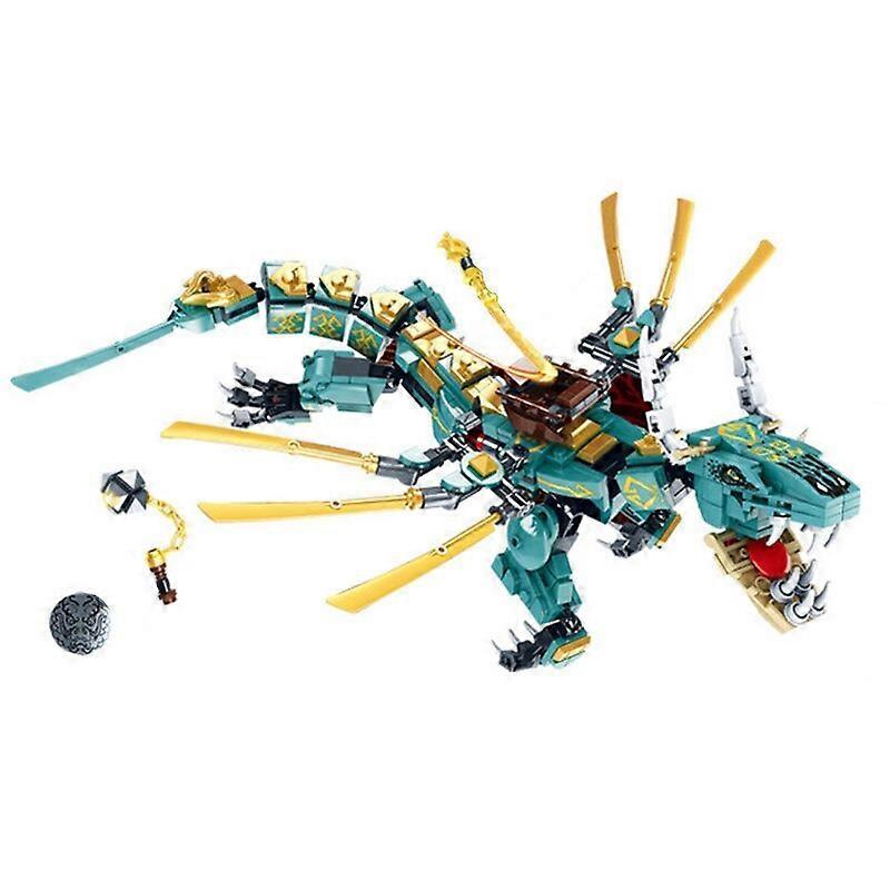 Quikhome Ninja Figures Jungle Dragon Island Anime Classic Movie Building Blocks Toys