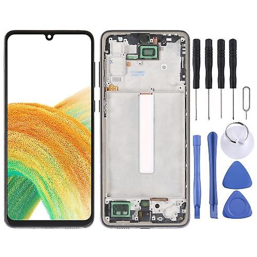 Repair Parts Incell Lcd Screen For Samsung Galaxy A33 5g Sm-a336 Digitizer Full Assembly With Frame