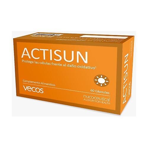 Vecos Actisun (beta-carotene for tanning) 60 capsules