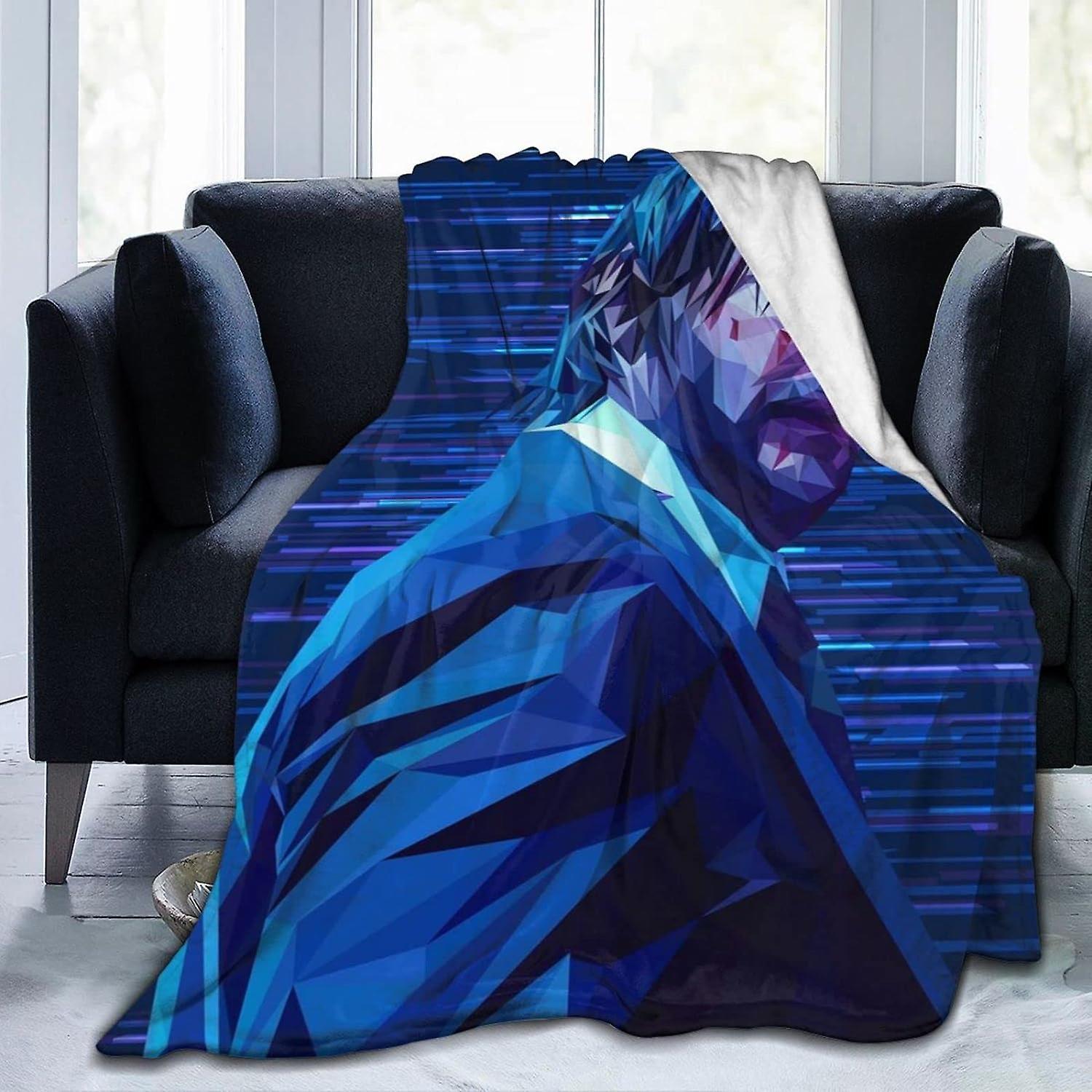 Kerota AY1102 Super Soft Flannel John Blanket Wick Warm Blanket Sofa Throw Blankets Air Conditioning Blankets For All Seasons 80x60in 200x150cm