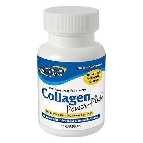 North American Herb & Spice Collagen Power Plus, 90 Caps (Pack of 1)