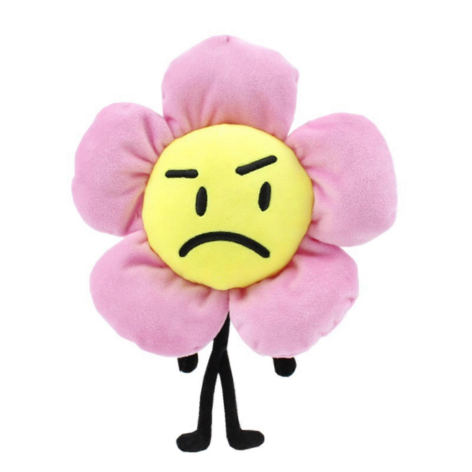 Unbrand Battle For Dream Island Plush,bfdi Flower Teardrop Firey And Leafy Stuffed Doll For Boy And Girl Gift Flowers