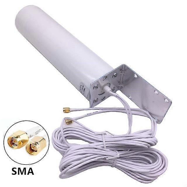 Vehicle Antenna High Gain 3G 4G External Antenna Outdoor 4G LTE Antenna 5m Dual Slider CRC9/TS9/SMA Connector for 3G 4G Router Modem