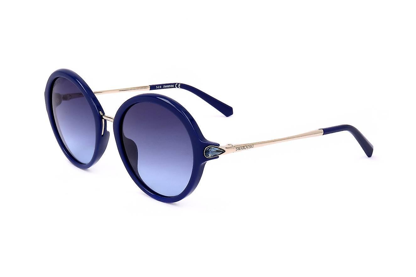 Sunglasses Swarovski SK0285 90W SHINY BLUE 52/19/135 WOMAN 52 mm