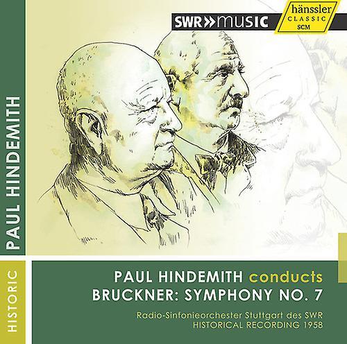 Swrmusic Bruckner / Hindemith / Swr Radio Sym Orch - Sym 7  [COMPACT DISCS] USA import