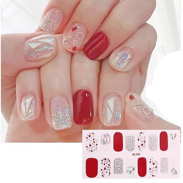 Slowmoose Glitter Series Powder Sequins Fashion Nail Art Stickers- Manicure Nail Polish GL007