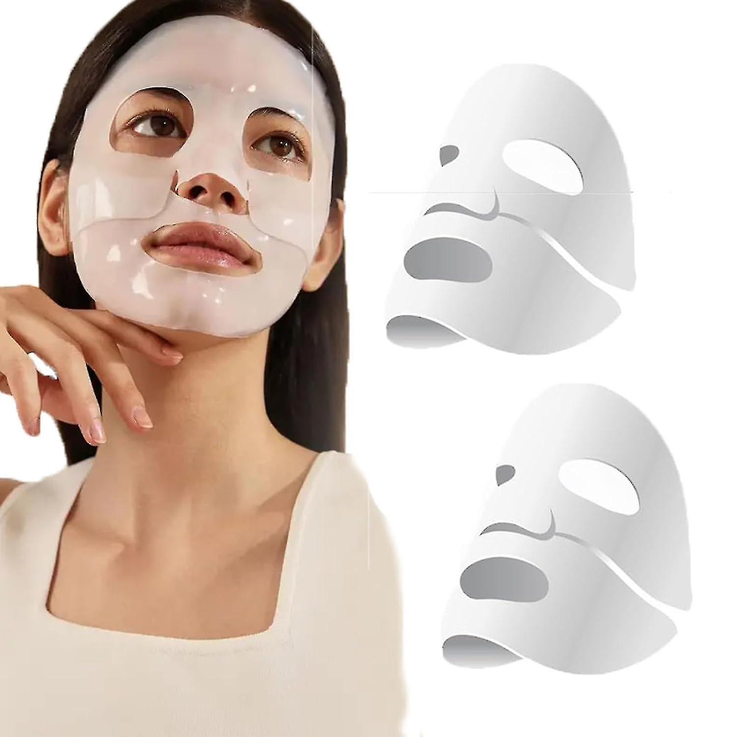 Winov Bio-collagen Real Deep Mask, Bio Collagen Face Mask Overnight, Bio Collagen Real Deep Mask, Deep Collagen Anti Wrinkle Lifting Mask 2pcs