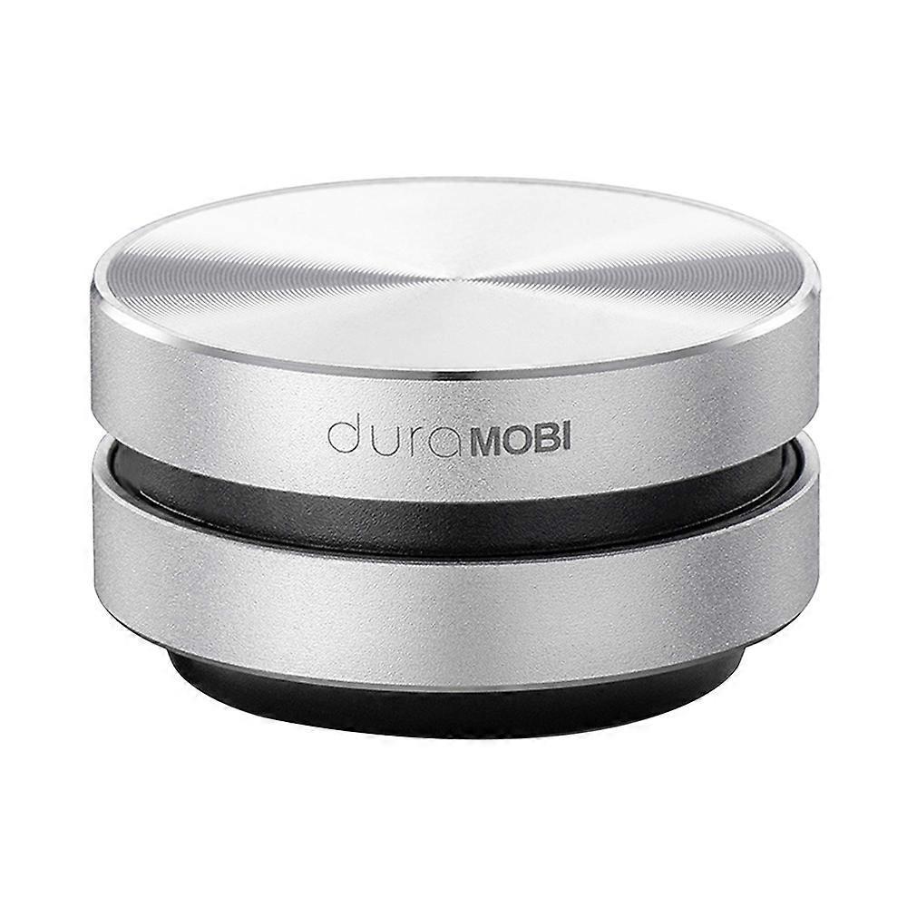 Dura Mobi 1 Pack Wirelessly BT Speaker Bone Conduction Speakers Mini Portable Loud Stereo Sound Built-in Mic Sound Box Red Silver Pack of 1