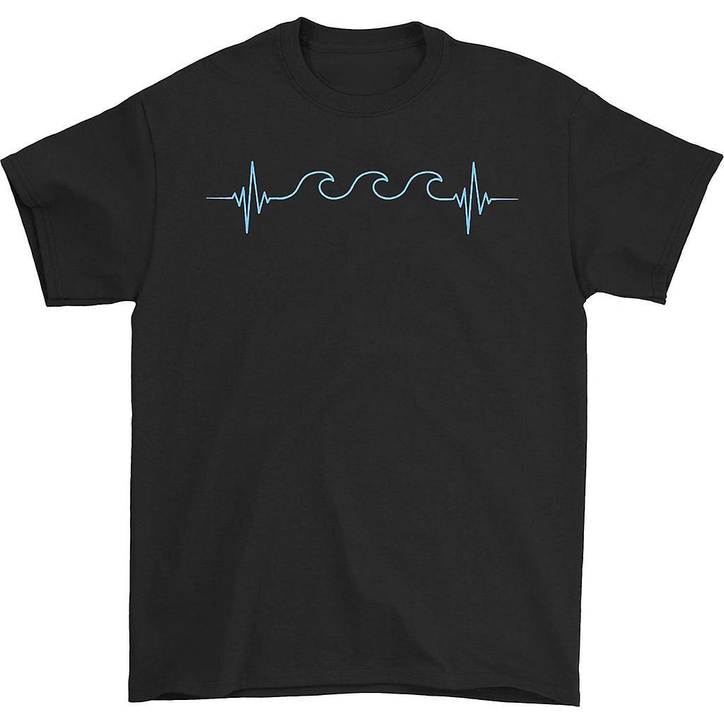 HISHARK Surfing heartbeat t-shirt black XL