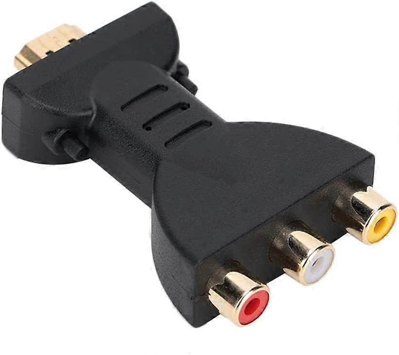 Augro HDMI to AV Adapter - 1080P HDMI to RGB Audio and Video Sync Adapter for RCA Component Converter