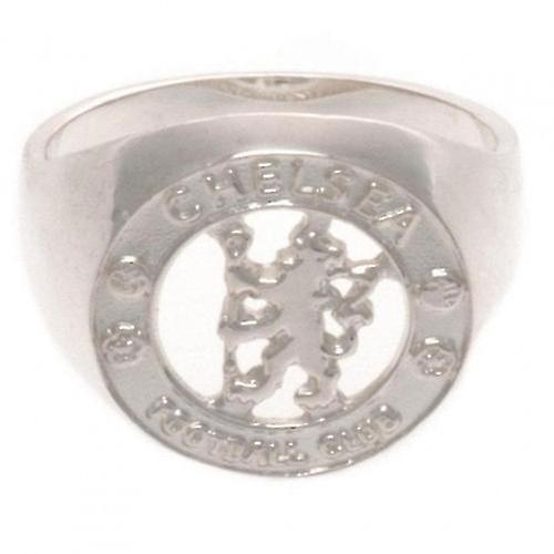 Chelsea FC Sterling Silver Ring Small