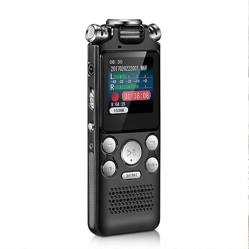 unbrand Professional Digital Audio Voice Recorder 8/16/32gb Long Distance Recording 8GB