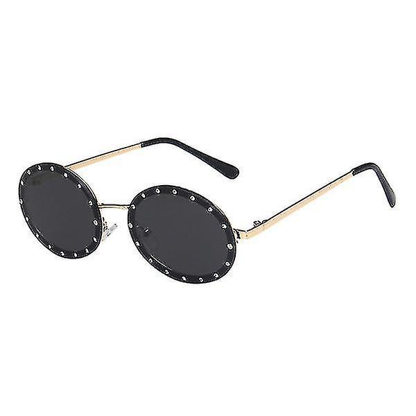 Bxs Women Sunglasses Oval Frame Sunglasses Fashion Retro Sunglasses For Outdoor