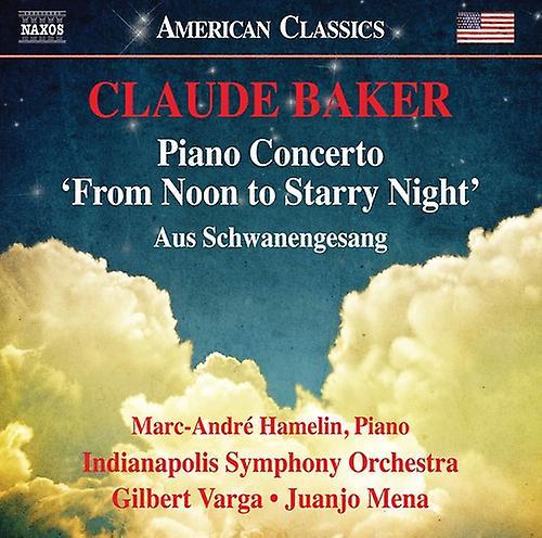 Naxos American Baker / Varga - Concerto for Piano & Orchestra  [COMPACT DISCS] USA import