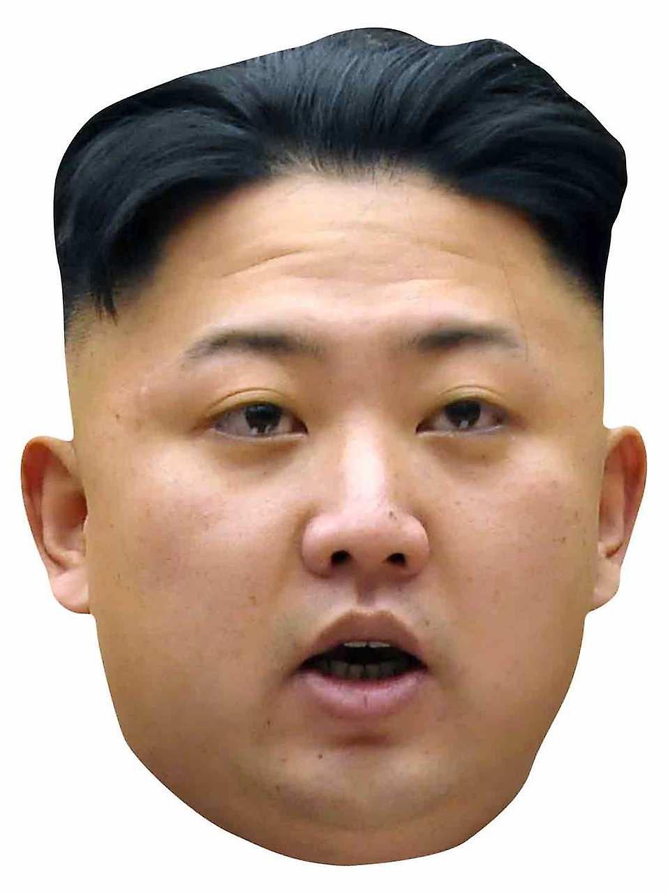 Kim Jong-un 2D Single Card Party Fancy Dress Mask