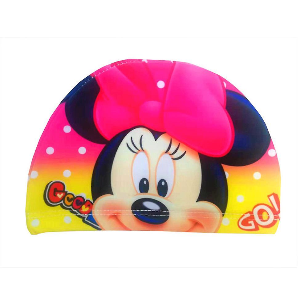 Waytogo Kids Swimming Hat Hello Kitty/Snow White/Frozen/The Avengers/Minnie Mouse/Lightning McQueen/Spiderman Boys Girls Fabric Cartoon Flexible Sw...