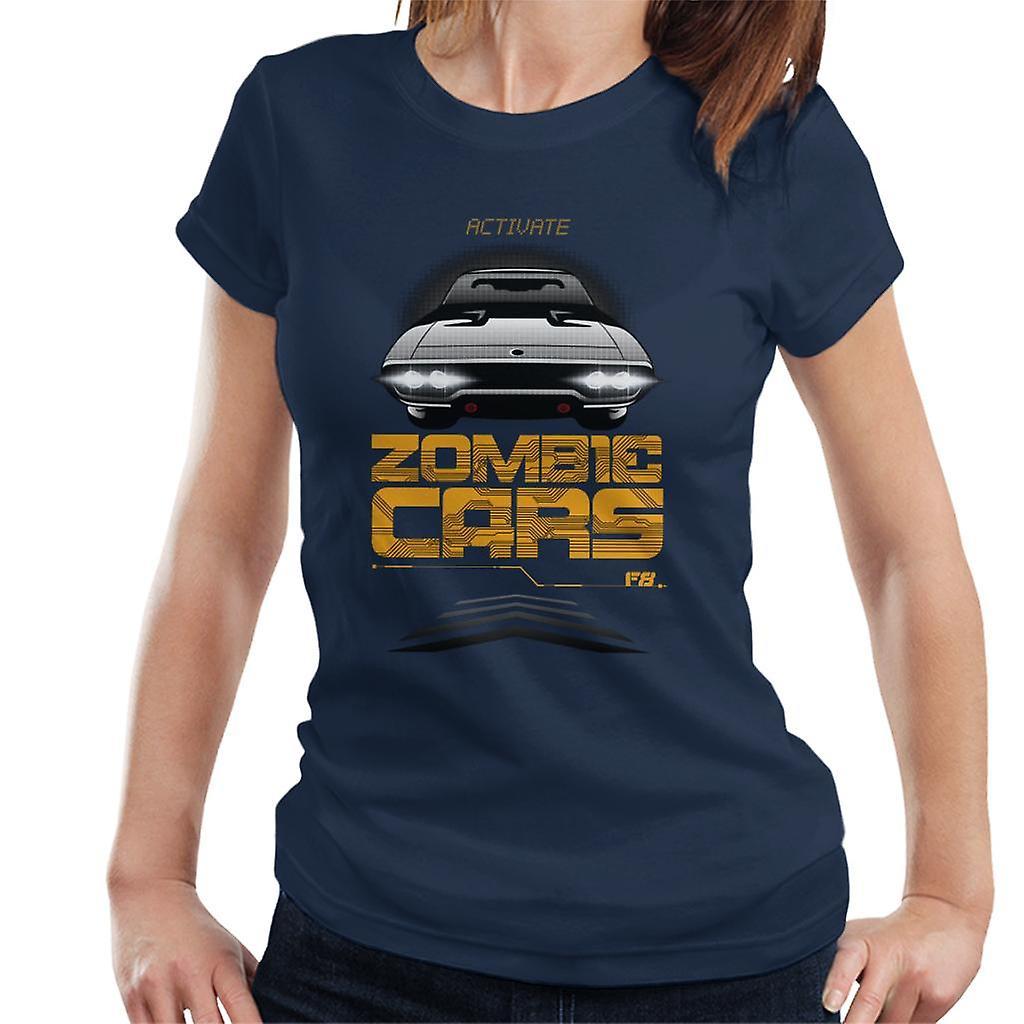 Fast & Furious Fast and Furious Activate Zombie Cars Women's T-Shirt Navy Blue Large