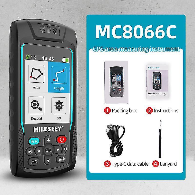 Ninesun Mc8066c Gps Land Area Measure, Land Meter Gnss , Gps To Measure Terrain, With Draw Track Map And Pc Software CN