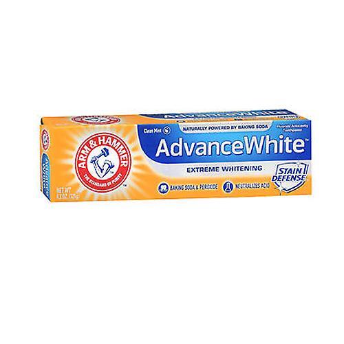 Arm & Hammer  Advance White Fluoride Toothpaste, Baking Soda And Peroxide 4.3 oz (Pack of 1)