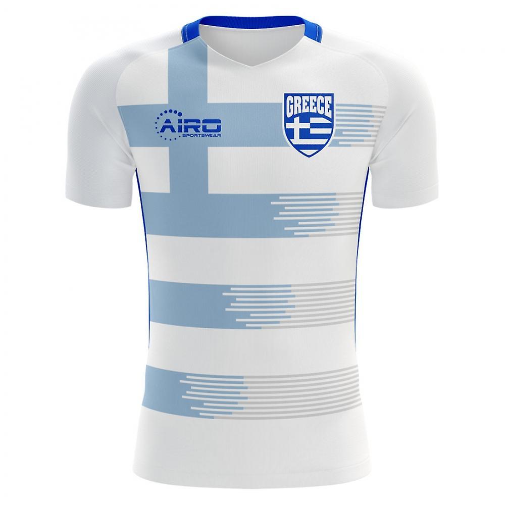 Airo Sportswear 2024-2025 Greece Home Concept Football Shirt White M