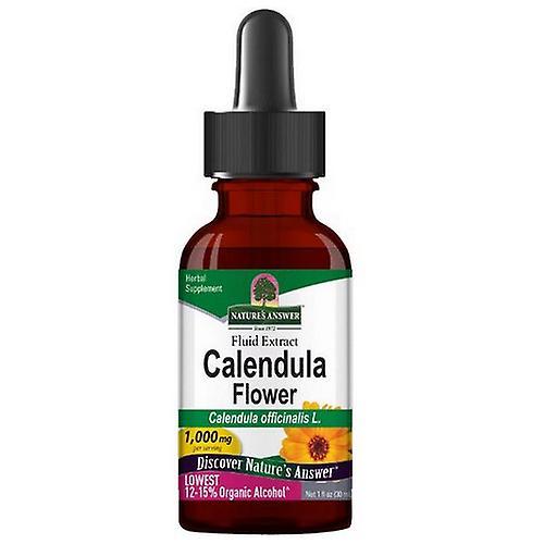 Nature's Answer Calendula Flowers Extract, ORGANIC, 1 OZ (Pack of 1)