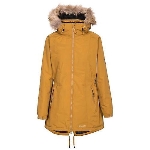 ek Wholesale Ladies trespass celebrity waterproof padded coat Golden brown Xs