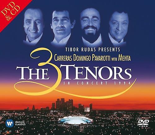 Warner Classics Various Artists - 3 Tenors In Concert 1994 / Various [COMPACT DISCS] Bonus DVD USA Import