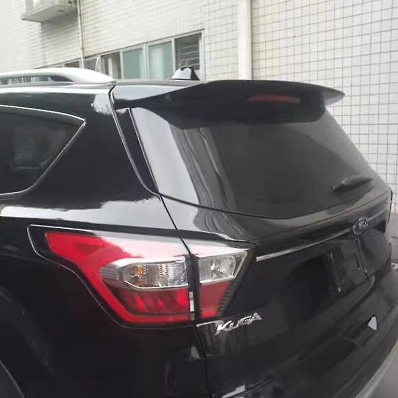 Motorcycle Ford kuga rear spoiler escape spoilers tail ABS Plastic white black colour 2013 2014 2015 2016 2017 st trunk wing DecorationMotorcycle N...