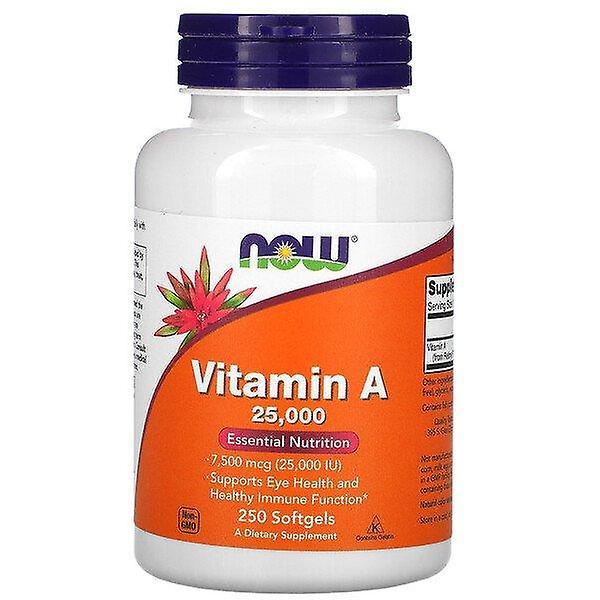 Now Foods, Vitamin A, 25,000 IU, 250 Softgels