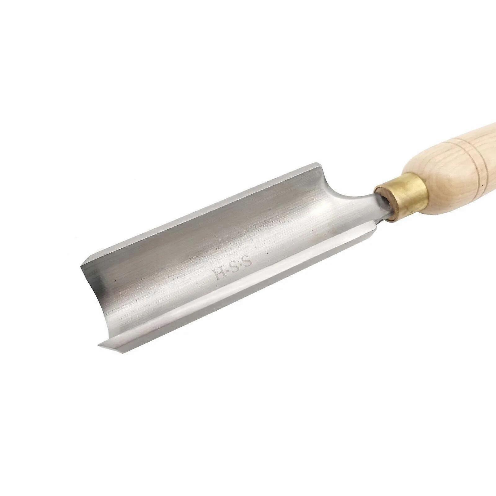 Unbrand 2 Inch HSS Spindle Roughing Gouge Wood Lathe Chisel - High Speed Steel Wood Turning Tool