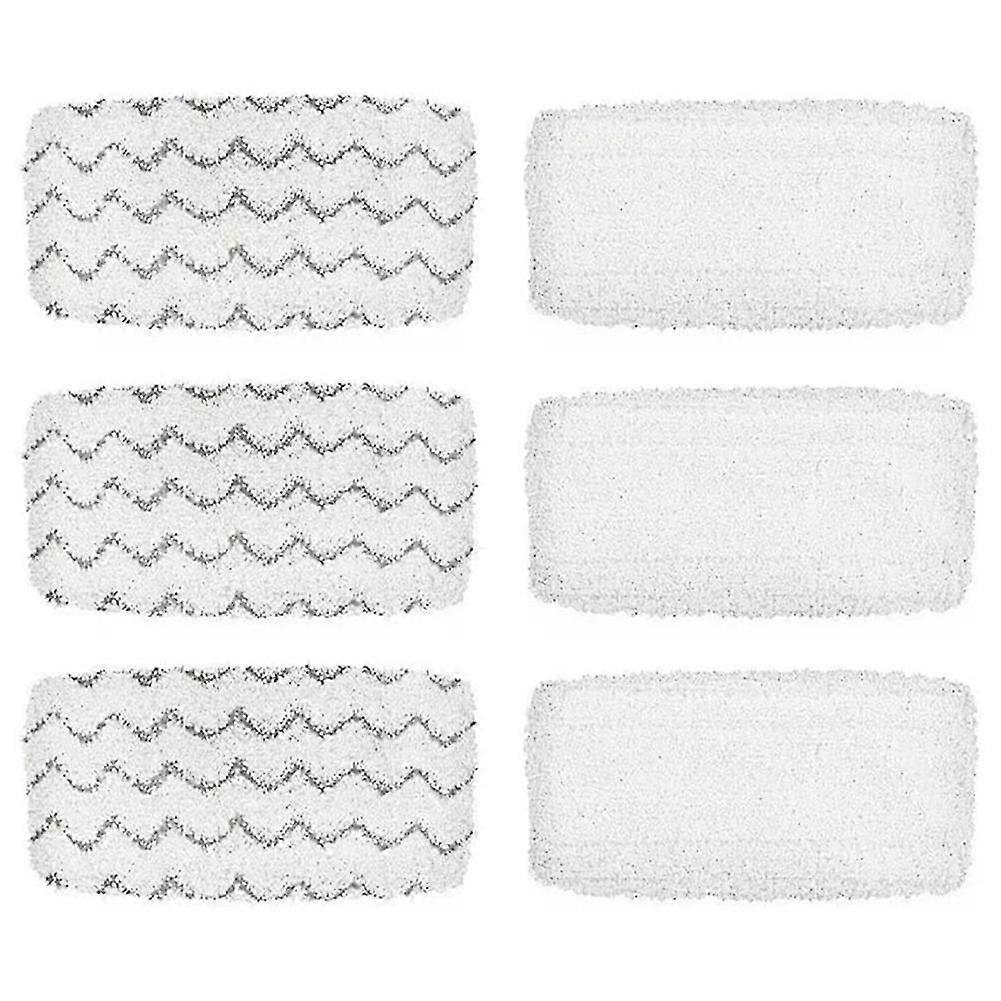 Pbb Steam Mop Pad for Bissell PowerFresh Vac & Steam 2747A, 1132 1543 1632 1652 Symphony Vacuum and Steam Mop Series, 6 Pack[PB] As shown