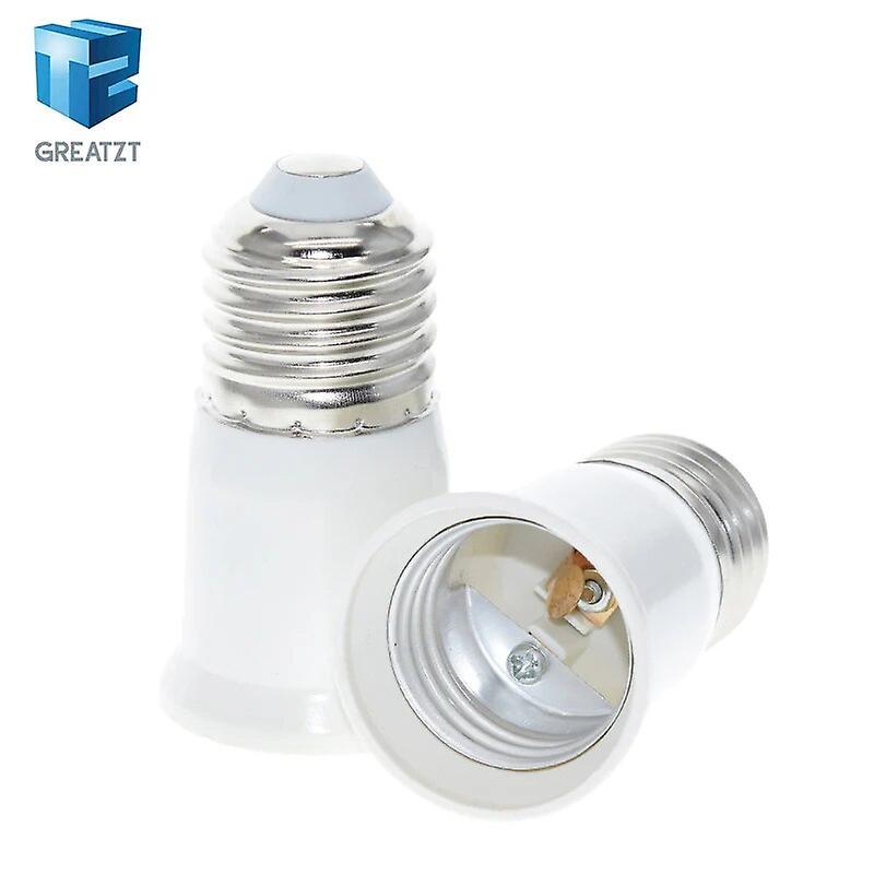 Jiechannel E27 To E27 Extension Socket Base Clf Led Light Bulb Lamp Adapter Socket Converter