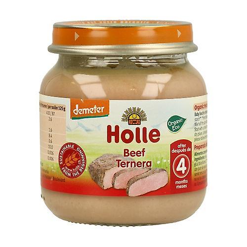 Holle Mini Jar of 100% Beef Meat 4m+ 125 g