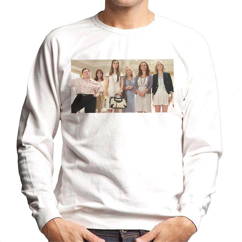 Bridesmaids Whole Bridal Party Men's Sweatshirt White Small