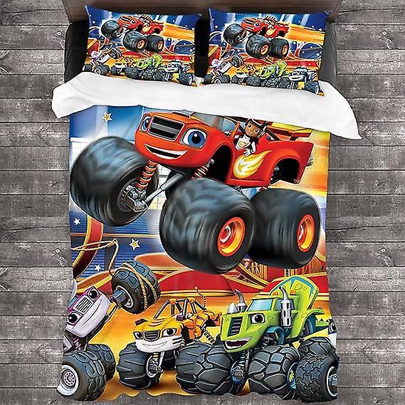 Duvet Cover Sets Monster Truck Bedding Set Comforter Duvet Cover Set Bedrooms Decor For Boys Adult Ultra Truck Bed Cover 200x200cm