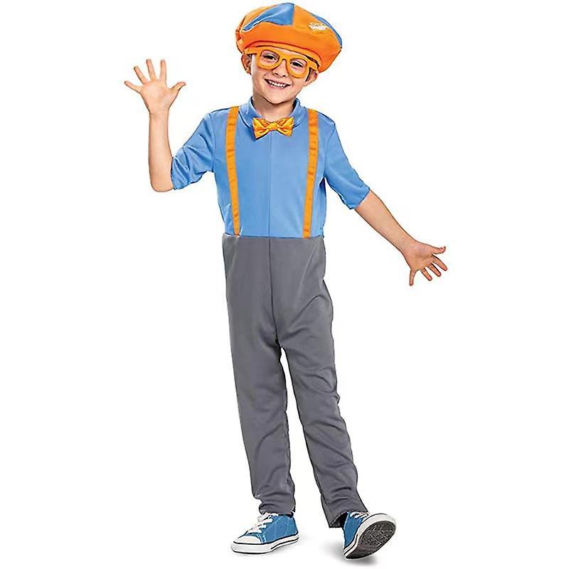 Xmb Disguise Toddler Blippi Costume orange 110-120cm