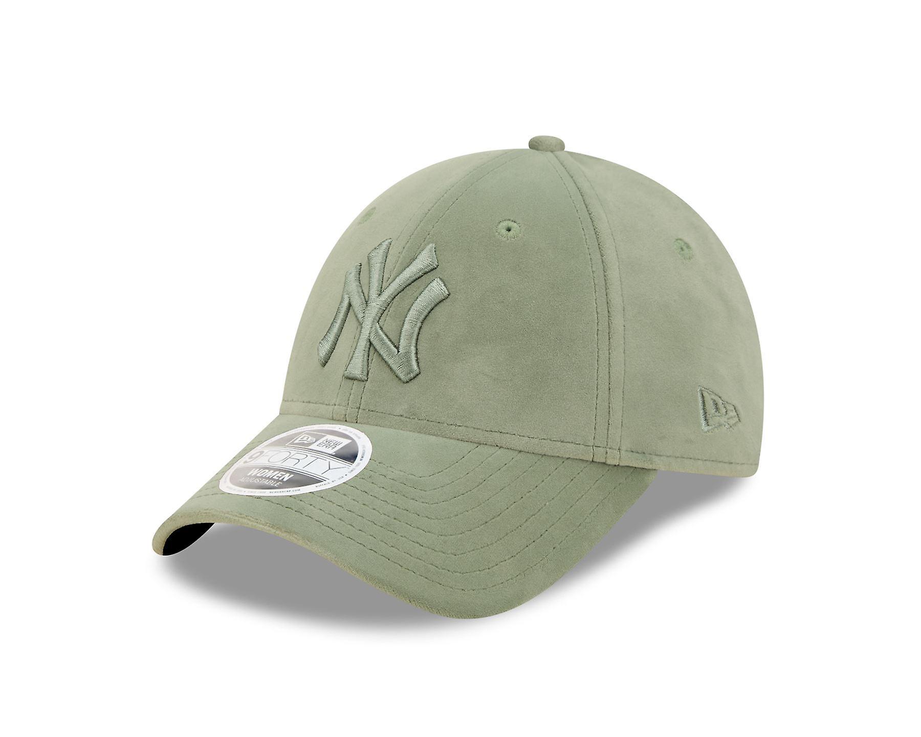 New Era Womens Velour 9Forty Cap ~ New York Yankees Green One Size