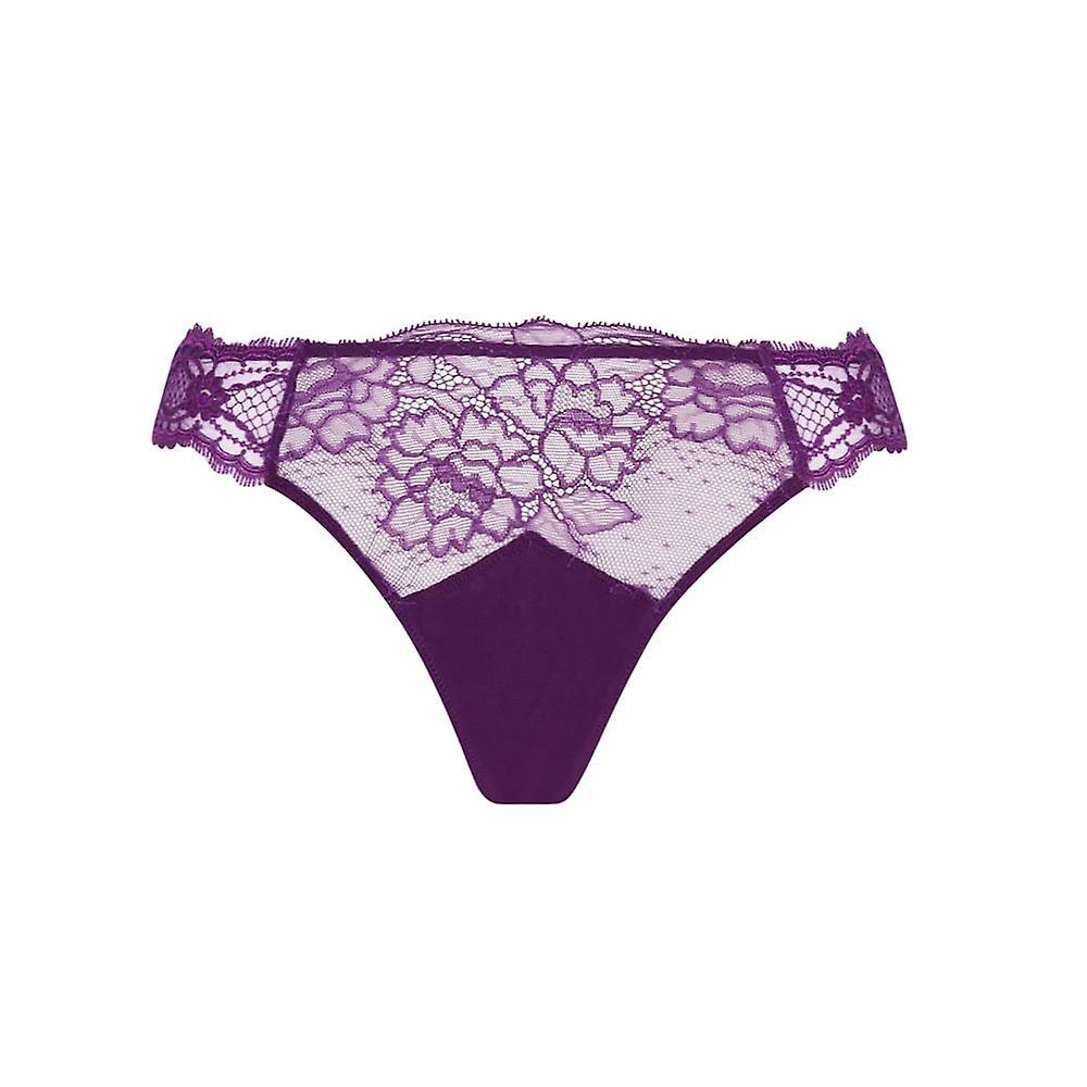 Lise Charmel Lingerie Sublime and Dentelle thong purple ACH0013 Red 42