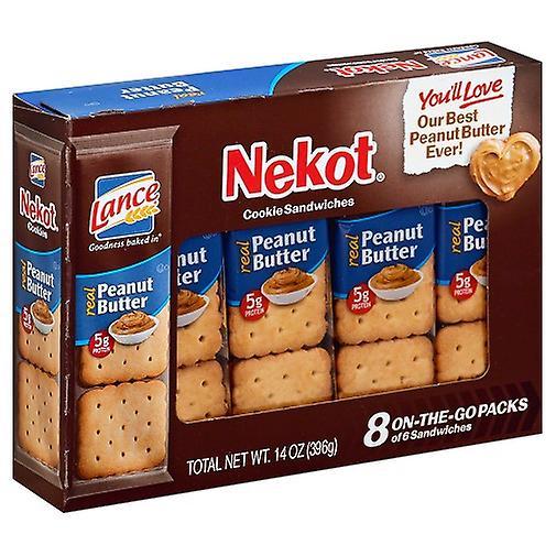 Lance Nekot Cookie Sandwiches Peanut Butter