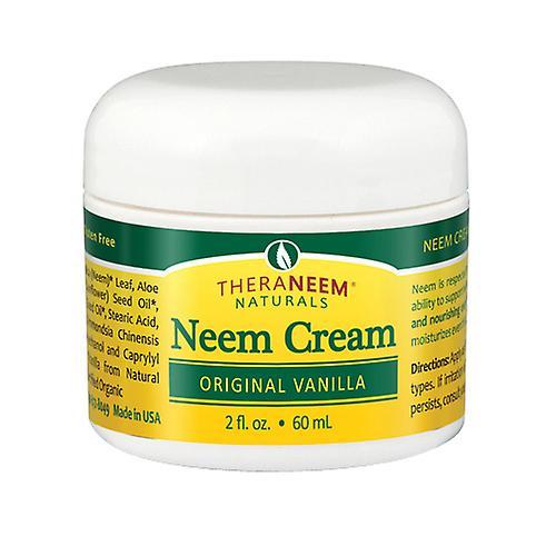 Organix South TheraNeem Naturals Neem Cream, Vanilla 2 OZ (Pack of 1)